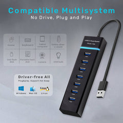ARIZONE USB HUB 307 7 PORT 5GBPS