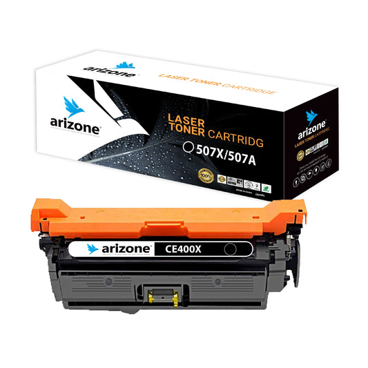 Arizone Toner Cartridge Replacement for HP 507X 507A CE400X CE400A - HP LaserJet Enterprise M551n M551dn M551xh M570dw M570dn M575c M575dn M575f (Black)