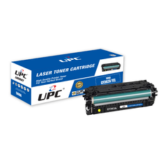 UPC Toner Cartridge 508A CF362A for HP LaserJet M552dn M553dn M553n M553 Yellow