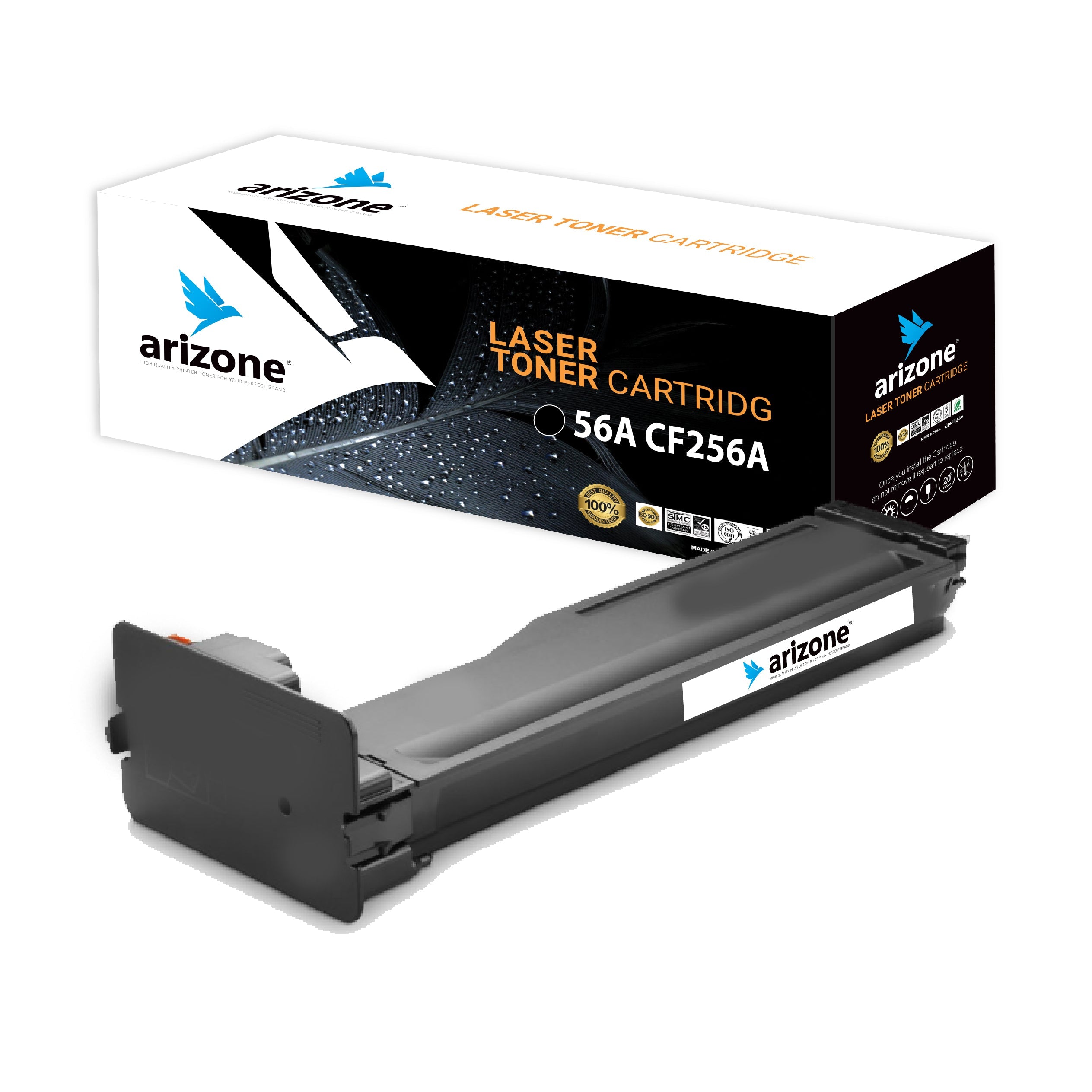 Arizone Toner Cartridges Replacement for HP 56A CF256A for Use with HP Laserjet M436NDA M436N M433A Printer Black