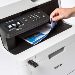 Brother Wireless All In One Laser Printer, MFC-L8690CDW, Full Color Print With Advanced Duplex & Mobile Printing, Gigabit Ethernet, High Yield Ink Toner