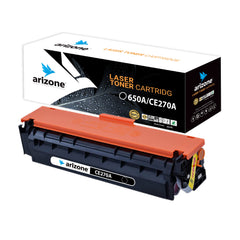 Arizone Toner Cartridges CE270A 650A for HP Color LaserJet Enterprise CP 5500 Series CP5520 Series CP5525DN CP5525N CP5525 Series CP5525XH M750dn Black