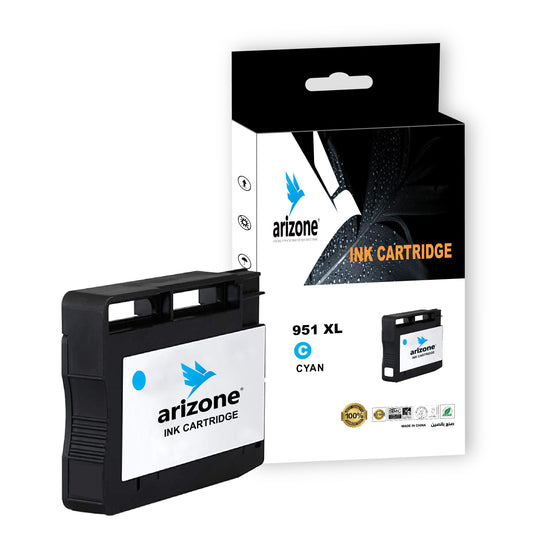 Arizone Ink Cartridges 950xl 951xl Cyan suitable for HP Officejet Pro 251dw Pro 276dw Pro 8100 8600 8600 Plus Pro 8600 Premium Pro 8610 8615 8616 8620