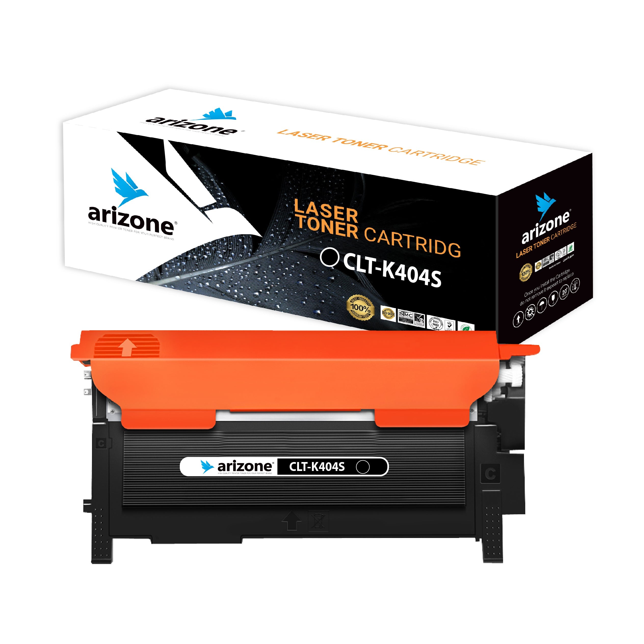 Arizone Toner Cartridge 404S CLT K404S for Samsung SL-C430 Toner Samsung Xpress C430W C480W Toner Samsung C480FW C430W