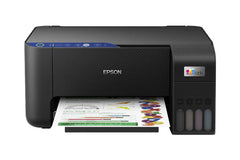 Epson Ecotank L3251 Home Ink Tank Printer A4, Colour, 3-In-1 With Wifi And Smartpanel App Connectivity, Black, Compact