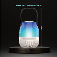 Arizone® LED Bluetooth Speaker Long Battery Life 360 Surround Sound and Colorful LED Light for Home and Outdoor