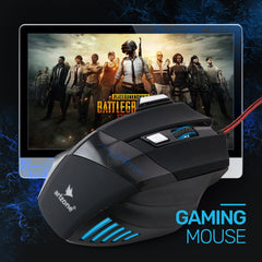 Arizone® USB G5Wired Optical Mouse , Four Gear Adjustable DPI Economic Design