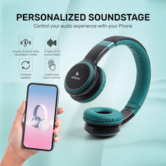 Arizone® RGB Color AH9 Wireless Noise Cancelling Gaming Headphones
