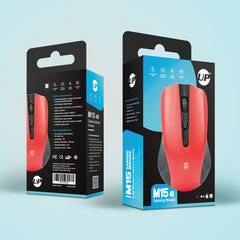 UP M15Wireless Optical Mouse, USB Computer Mouse for Laptop, PC