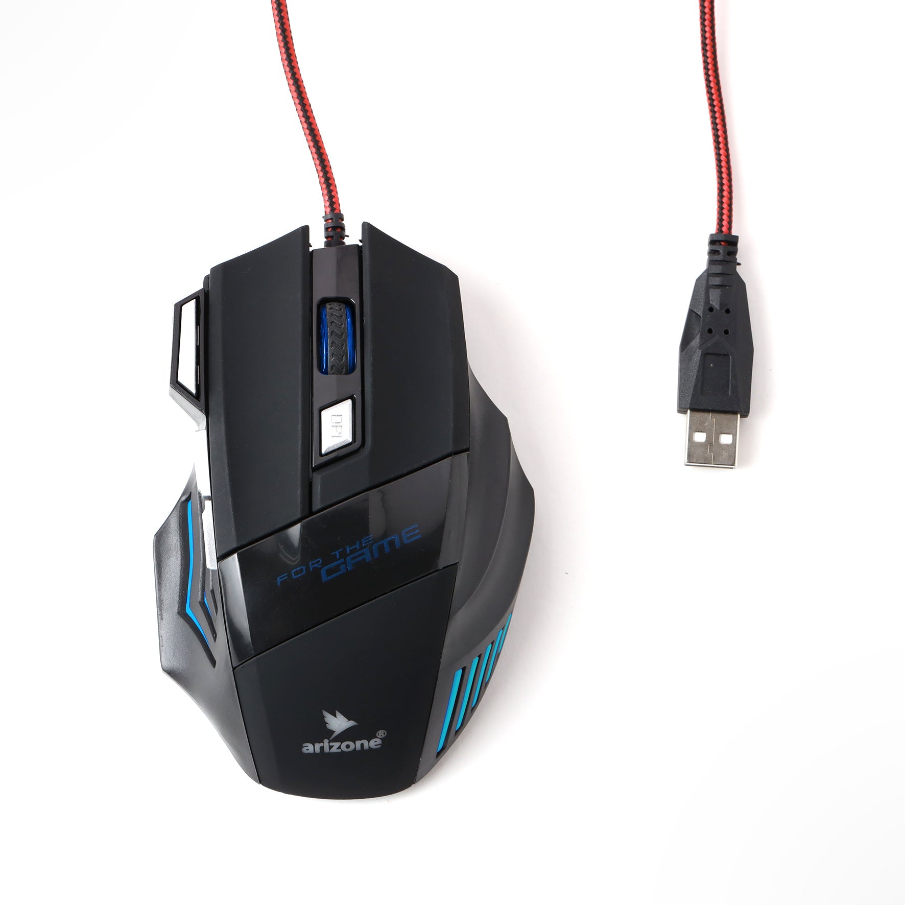 Arizone USB G5Wired Optical Mouse , Four Gear A djustable DPI Economic Design