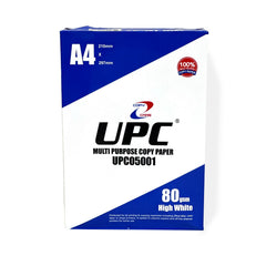 Multi Purpose Copy Paper A4 Printer Copy Paper, Size A4, GSM 80, 500 Pages Ream - White ( Bundle of 5 Reams )