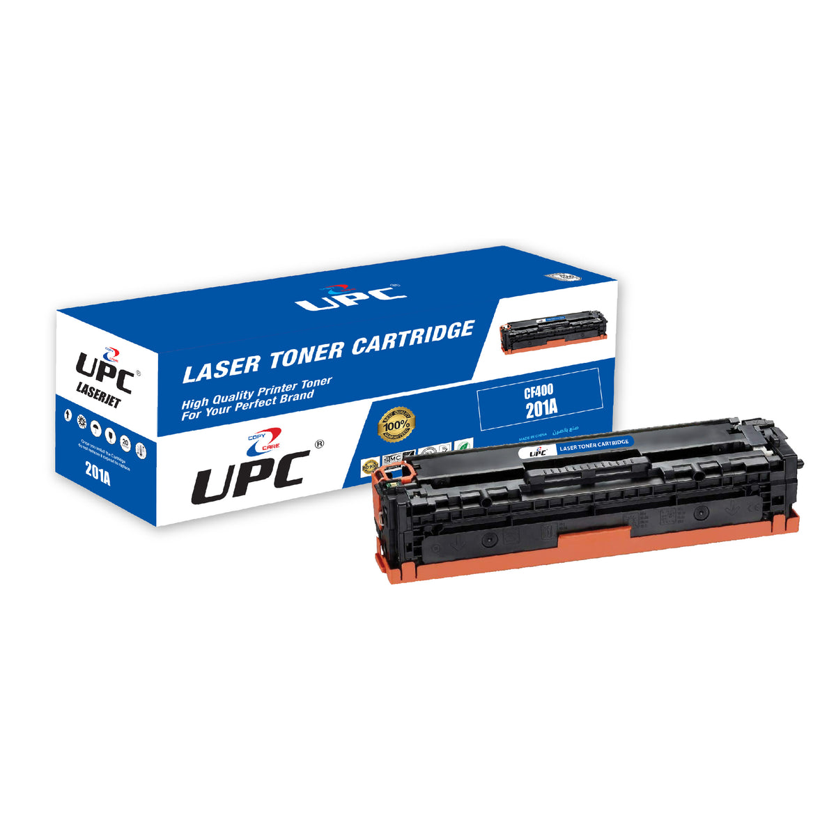 UPC Toner Cartridge Replacement for HP 201A CF400A Work for HP Color Laserjet Pro M252dn M252n M252dw MFP M277dw M277n M274n Printer (1 black)