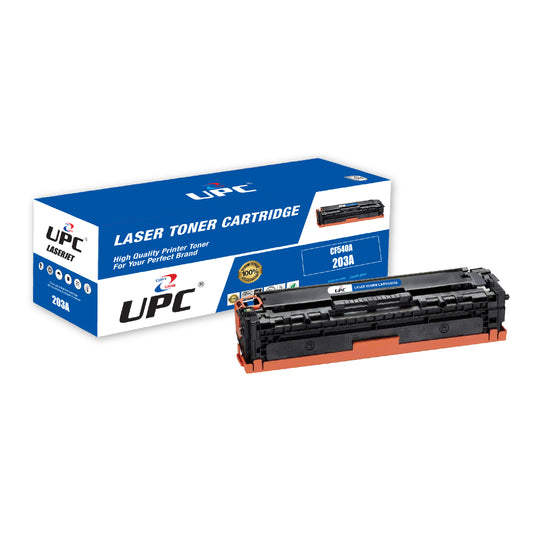 UPC Toner Cartridge Replacement for HP 203A CF540A for Color Laserjet M254dw M254nw MFP M280 M280nw M281cdw M281fdn M281fdw Printer 1*Black