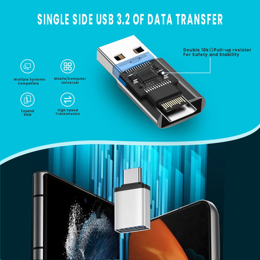 ARIZONE CONVERTER ADAPTER TYPE-C TO USB