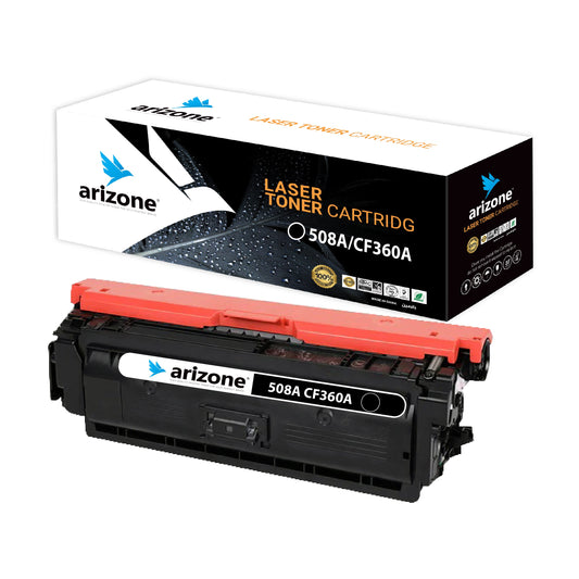 Arizone Toner Cartridge 508A CF360A for HP LaserJet M552dn M553dn M553n M553 Black