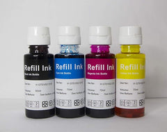 LINKJET Compatible GT51 GT52 Refill Ink Replacement for GT52 GT51 Ink Bottle Use for HP DeskJet GT5810, 5820, HP DeskJet GT Series Printers(Black,Cyan,Magenta,Yellow, 4-Pack)