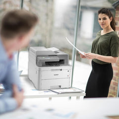 Brother Wireless All in One Printer, DCP-L3551CDW, with Advanced LED Color Laser Print, Duplex & Mobile Printing, Network Connectivity, High Yield Ink Toner
