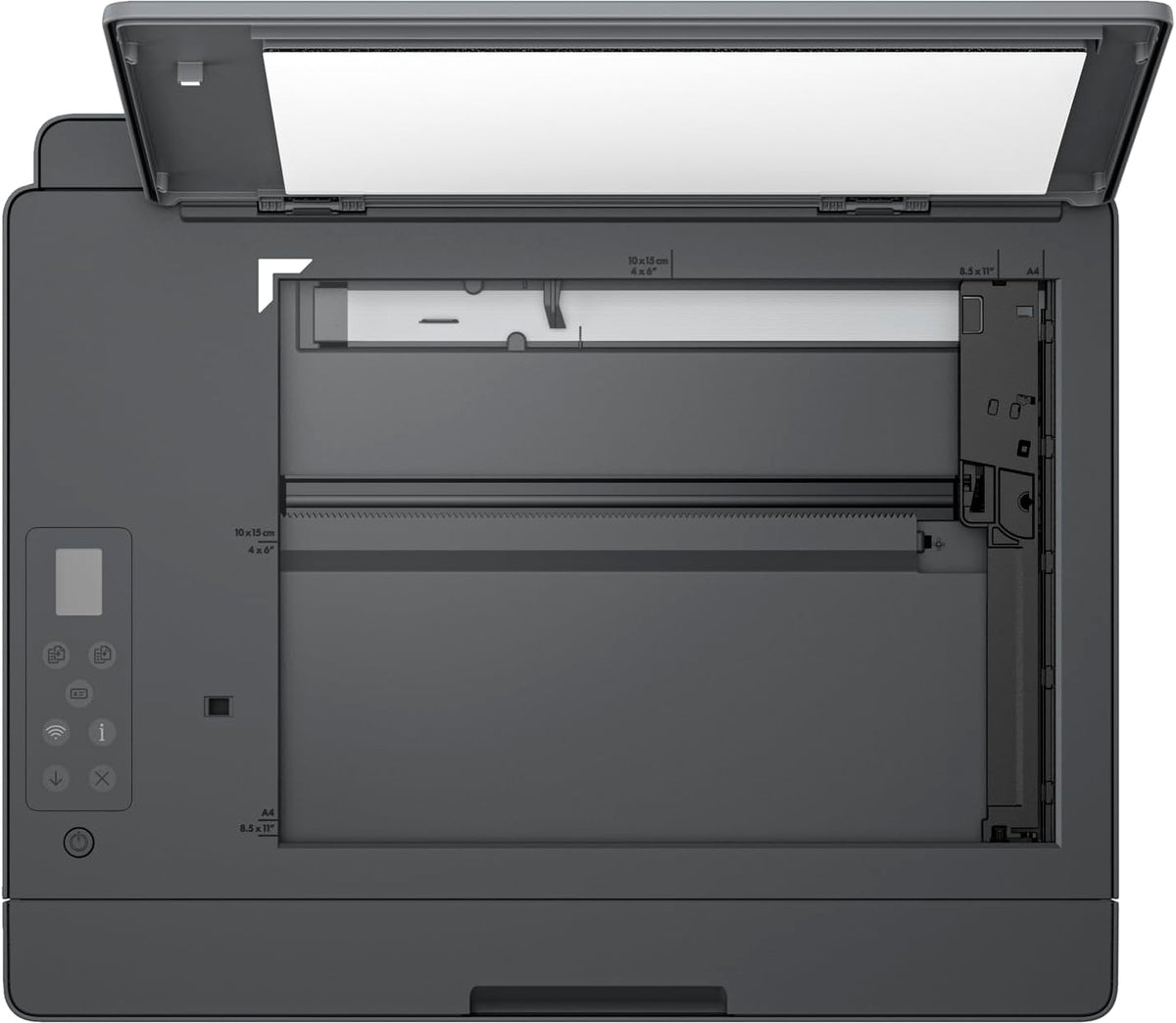HP Smart Tank 581 Wireless All In One Printer, Print, Scan, Copy, Print up to 6000 black or 6000 color pages - Grey [4A8D4A]