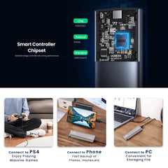 ARIZONE ENCLOSURE SSD M.2 NVME+NGFF