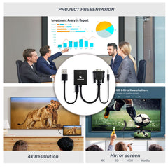 ARIZONE CONVERTER ADAPTER VGA TO HDTV