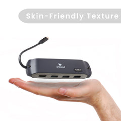 Arizone® USB HUB BS8H (8 IN 1) 1*USB-C PD/1*HDMI/1*RJ45/1*USB 3.0/2*USB 2.0/1*SD/TF