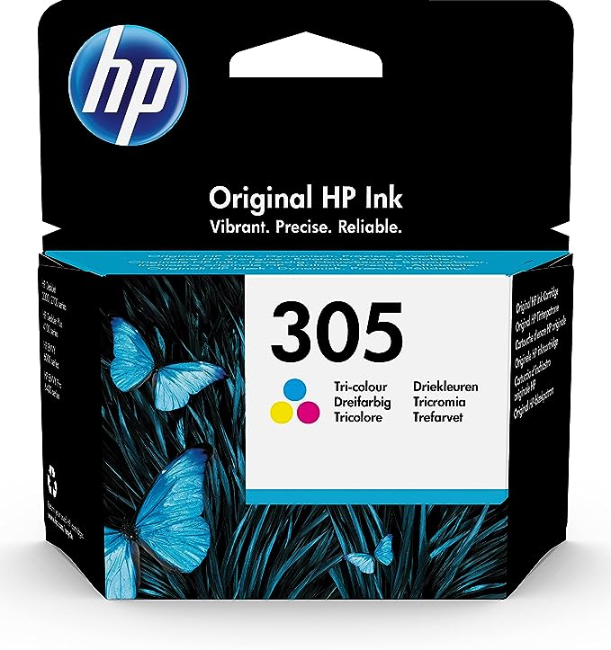 HP, 305 Tri-Color Original Ink Cartridge, 3YM60AE