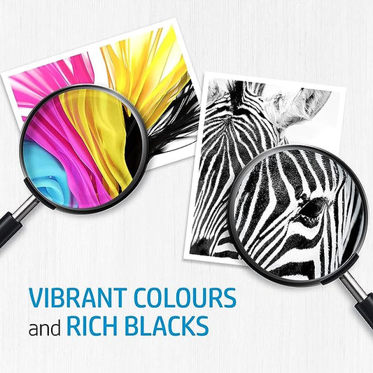 Hp 123 Tri-Color Original Ink Cartridge [F6V16AE] | Works With Deskjet 2130, 2620, 2630, 2632, 3639 Printers