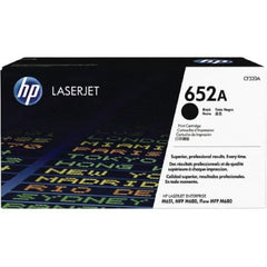 HP 652A Black Original LaserJet Toner Cartridge (CF320A)