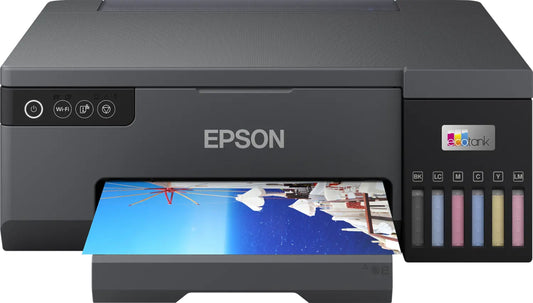 EPSON EcoTank L8050, 6-colour A4 photo printer WiFi connected, with Smart App connectivity