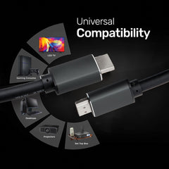 UP CABLE HDMI 1.5M BLK