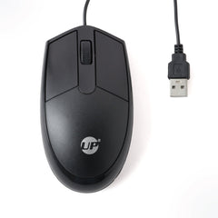 UP M302wired Mouse, Black