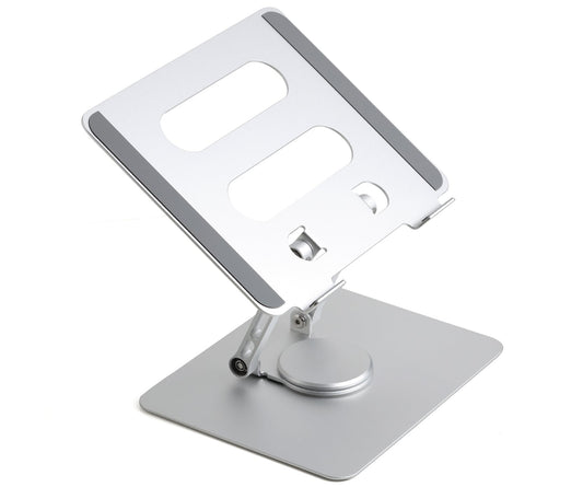 Arizone® Laptop Stand, Portable Adjustable Aluminium Laptop Riser Holder for Desk