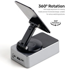 Arizone® Foldable Cell Phone Stand for Desk, Portable Mobile Phone Holder