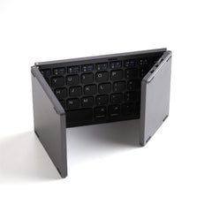 Arizone® Ultra Thin Mini Bluetooth 3.0 Foldable Keyboard Wireless Folding BT With Touchpad Keyboard compatible with Tablet PC Laptop Mobile phone, Black