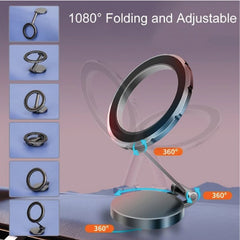 Arizone® Car Holder Fold Magnetic Holder 1080° Angle Rotation