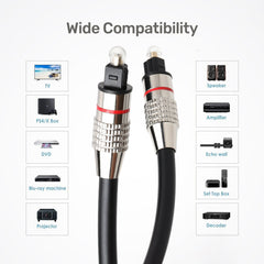 ARIZONE CABLE AUDIO OPTICAL 3M BLK