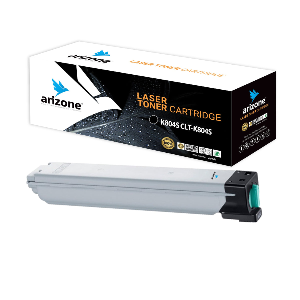Arizone Toner Cartridge Replacement for 804S CLT-K804S for Samsung Multixpress X3220NR X3280NR Printers (1 Black)