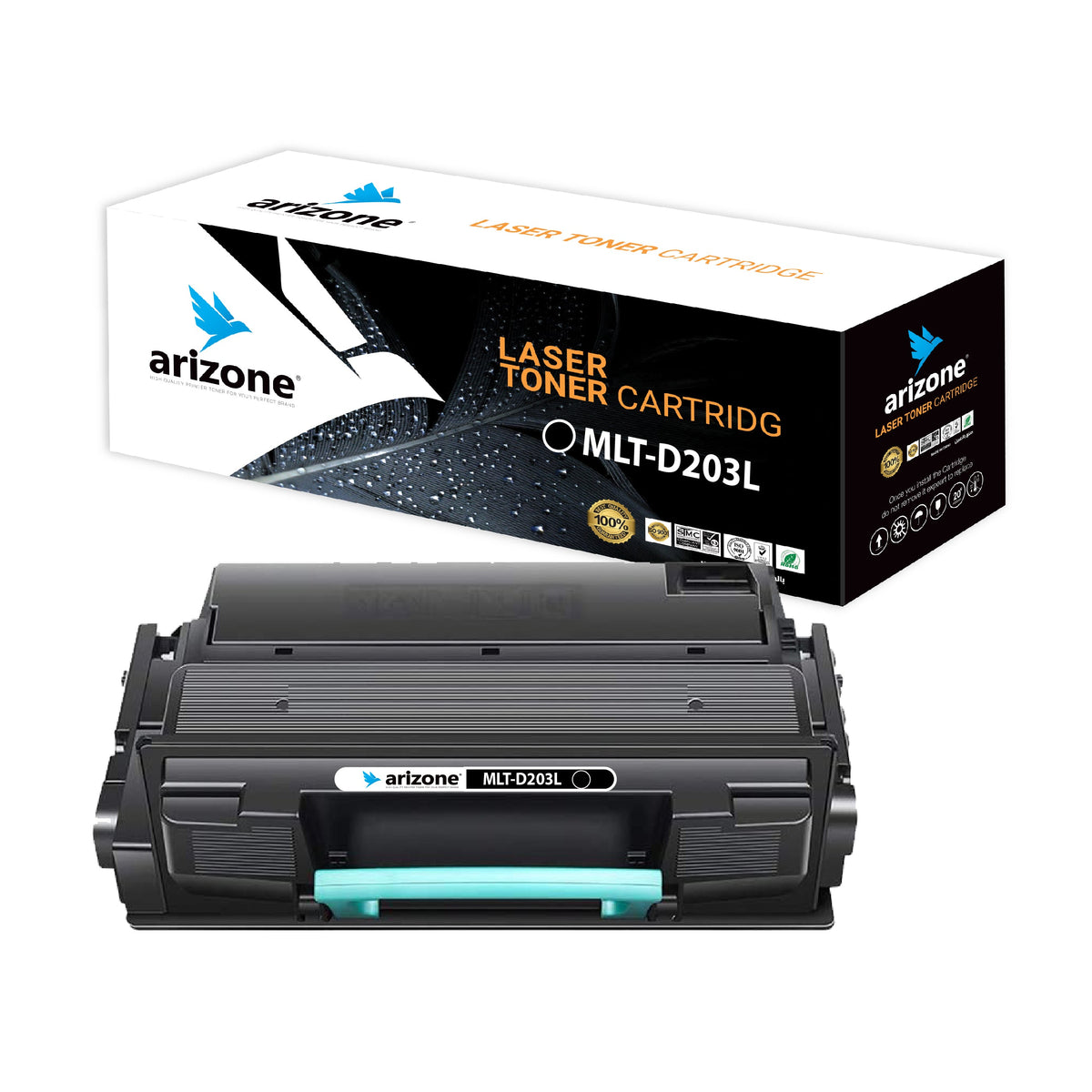 Arizone Toner Cartridge Replacement for Samsung 203 203L MLT-D203L MLT-D203S for Samsung ProXpress M3870FW M3820DW M4020ND M4070FR M3320ND M3370FD Toner Black